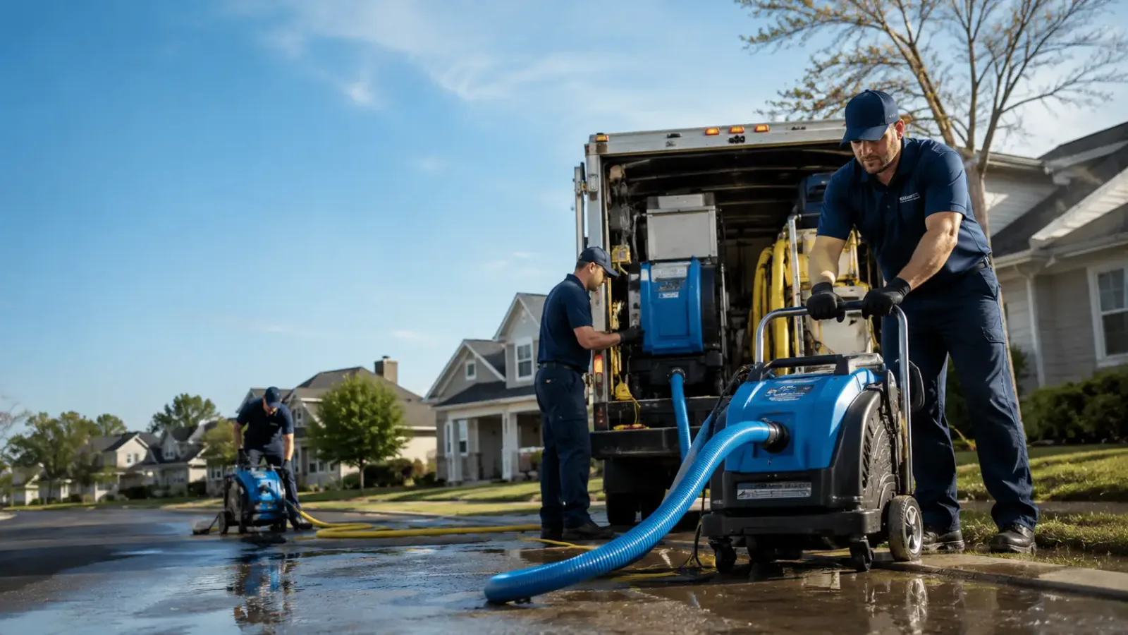 Flood Damage Cleanup in Travis Afb, CA